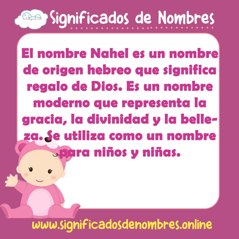 Significado y origen del nombre Nahel