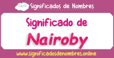 Significado de Nairoby
