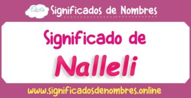 Significado de Nalleli