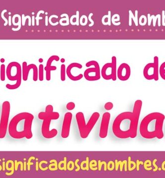 Significado de Natividad