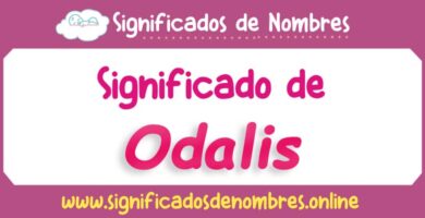 Significado de Odalis