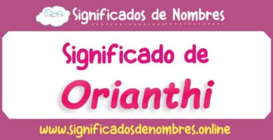Significado de Orianthi