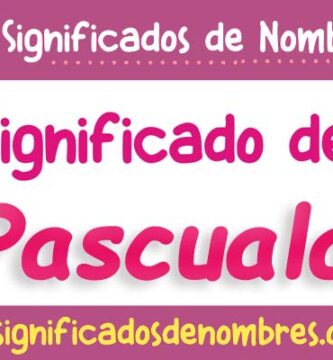 Significado de Pascuala