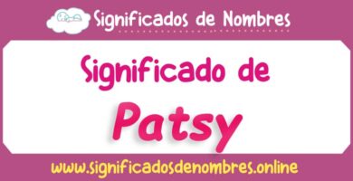 Significado de Patsy