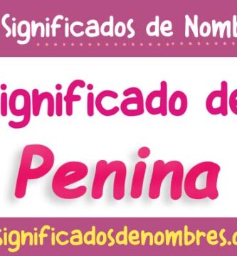 Significado de Penina