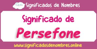 Significado de Persefone