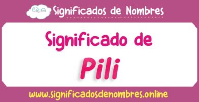 Significado de Pili