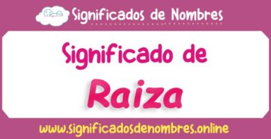 Significado de Raiza