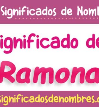 Significado de Ramona