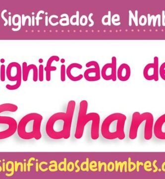 Significado de Sadhana
