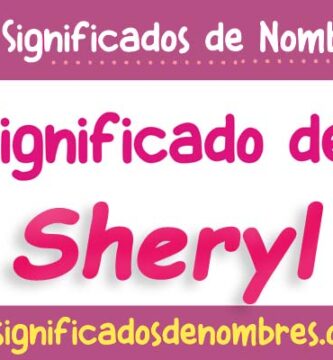 Significado de Sheryl