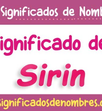 Significado de Sirin