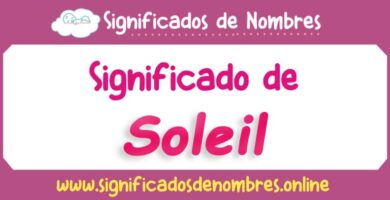 Significado de Soleil