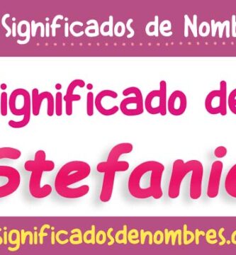 Significado de Stefanie