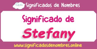 Significado de Stefany