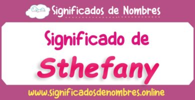 Significado de Sthefany