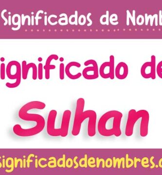 Significado de Suhan
