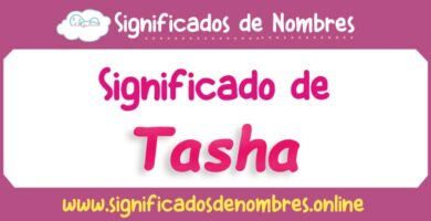 Significado de Tasha