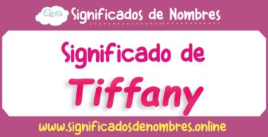 Significado de Tiffany