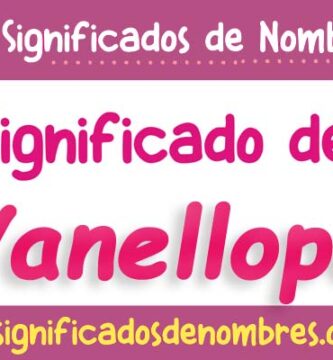 Significado de Vanellope
