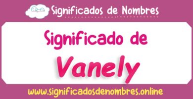 Significado de Vanely