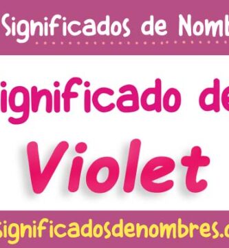 Significado de Violet
