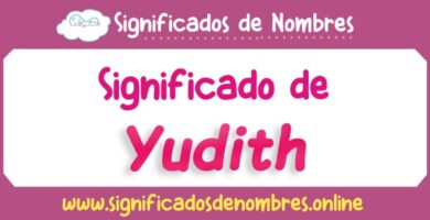 Significado de Yudith