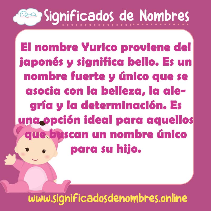 Significado y origen del nombre Yurico