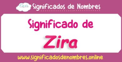 Significado de Zira