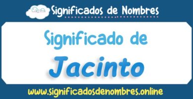 Significado de Jacinto