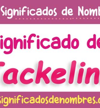 Significado de Jackeline