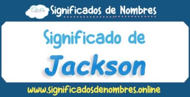 Significado de Jackson