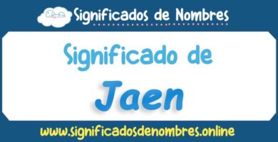 Significado de Jaen