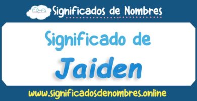 Significado de Jaiden