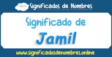 Significado de Jamil