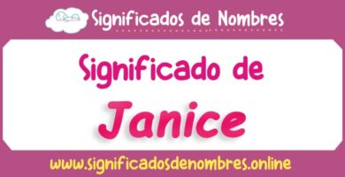 Significado de Janice