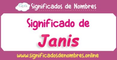 Significado de Janis