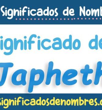 Significado de Japheth