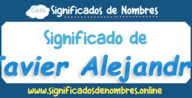 Significado de Javier Alejandro