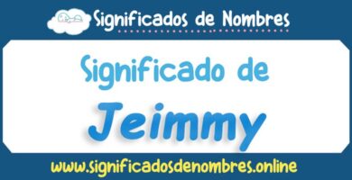 Significado de Jeimmy
