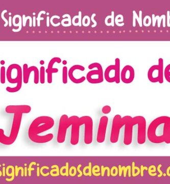 Significado de Jemima