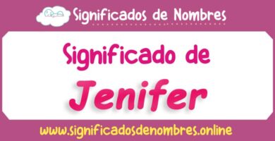 Significado de Jenifer