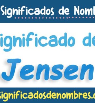 Significado de Jensen