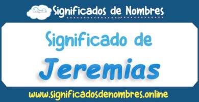 Significado de Jeremias