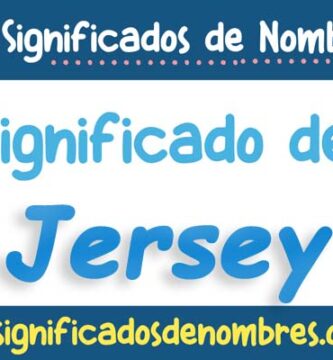 Significado de Jersey