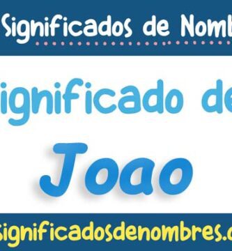 Significado de Joao