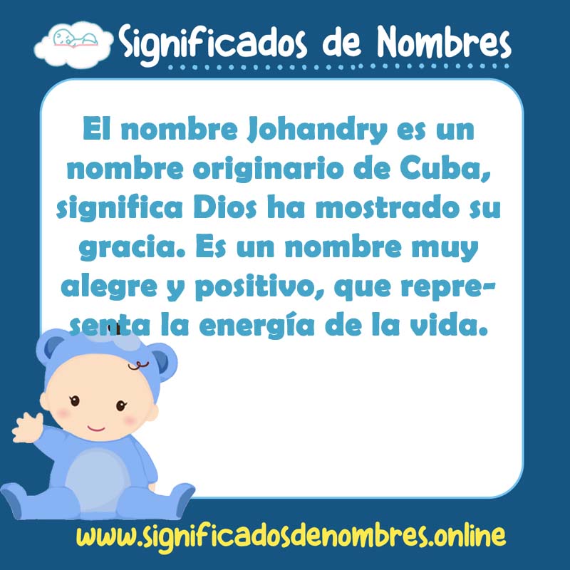 Significado y origen del nombre Johandry