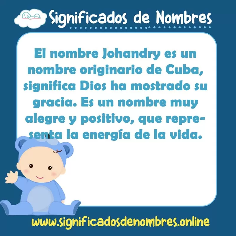 Significado y origen del nombre Johandry