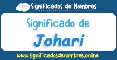 Significado de Johari