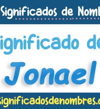 Significado de Jonael